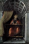 BOTTICELLI, Sandro St Augustine in His Cell USA oil painting artist